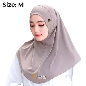 Jilbab Bergo Siria Size M Hijab Instan Daily Hijab Sport