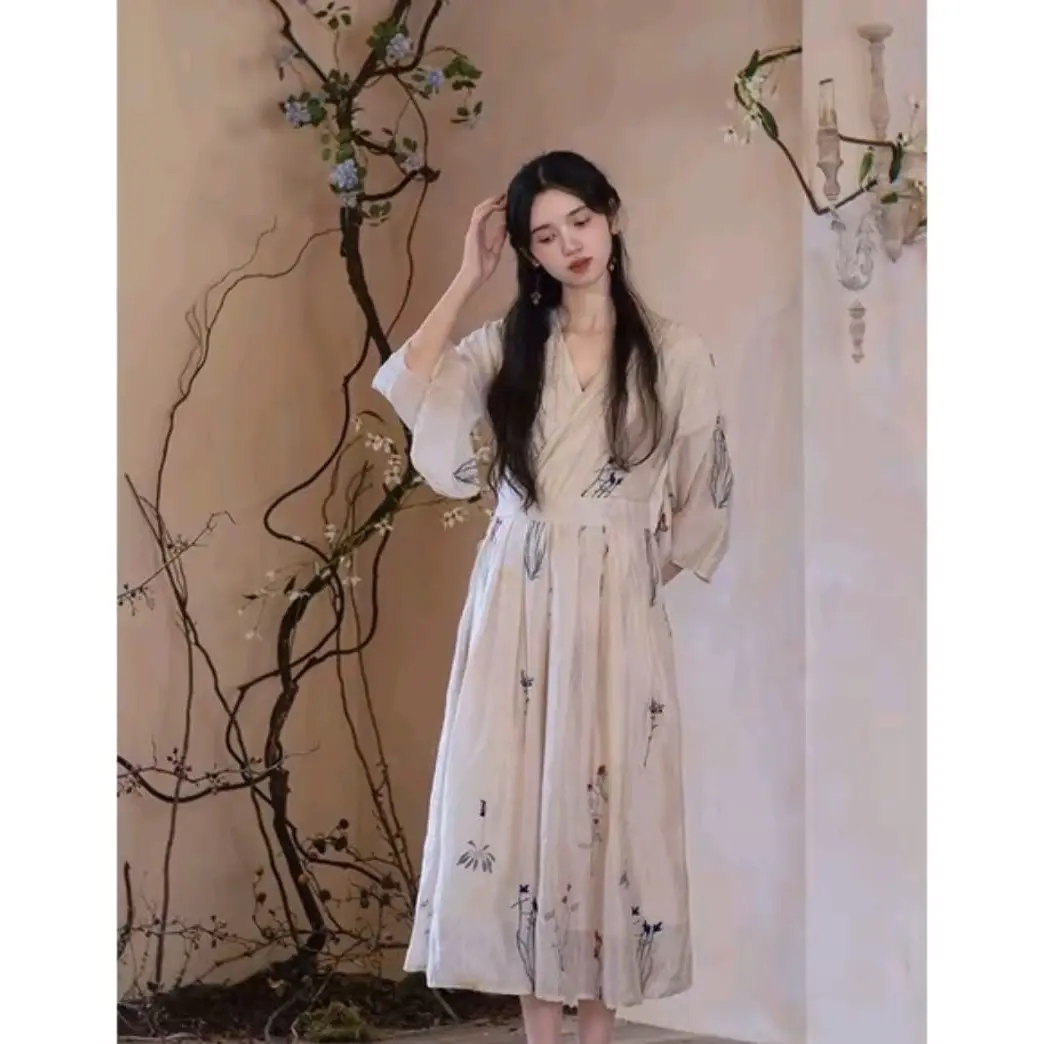 Dress Fashion Wanita Terbaru dengan Korean Look - Midi, Pesta, Dewasa, Gaun, Panjang, Remaja, Casual, Busui, Linen, Baju live