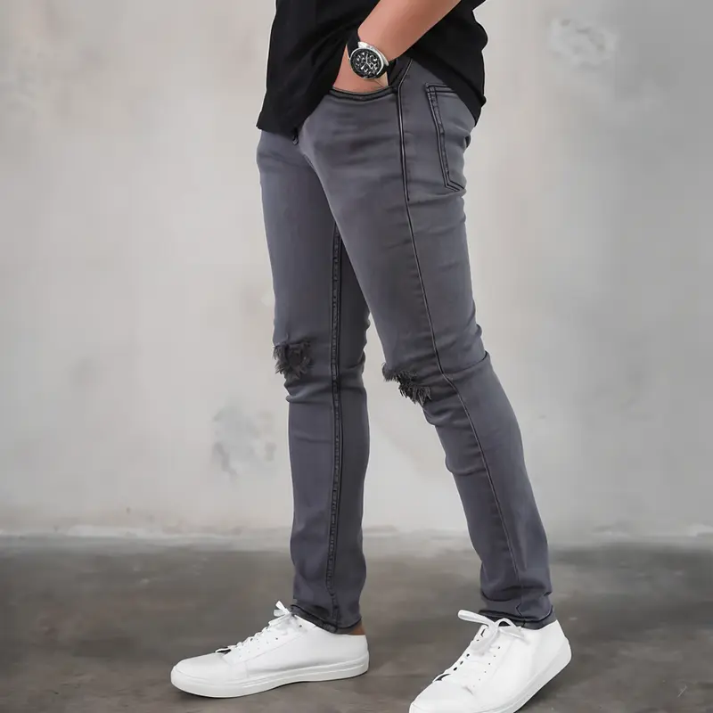 Skinny Price Shoes Pantalones Dama Gizmo Celana Denim Pants Black