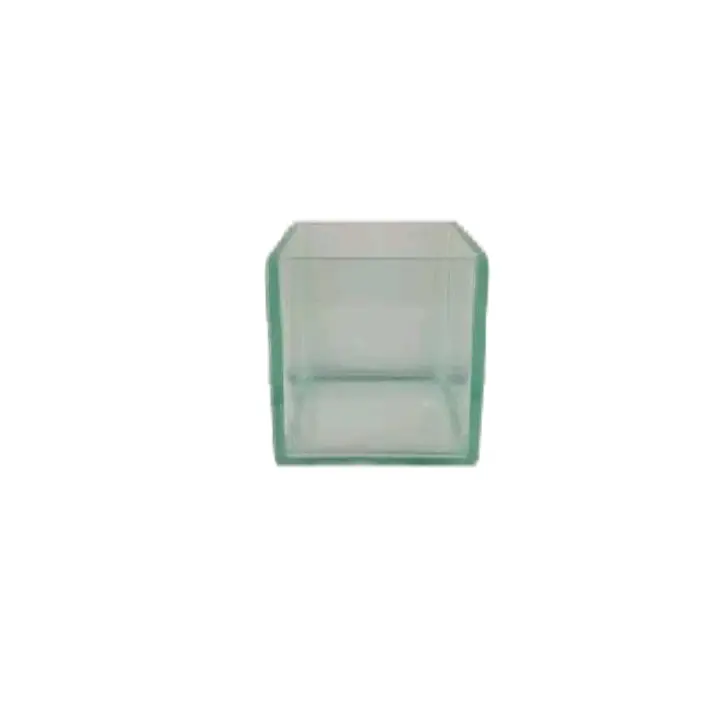 Akuarium Mini Kaca Simpel 10x10x10 untuk Ikan Cupang dan Gepy