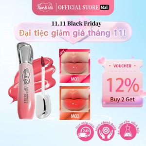 FAVE&KISS Son Tint Bóng Trái Cây - Juice Mirror Lip Gloss, Dưỡng Môi, Căng Bóng, Trang Điểm (2.5g)