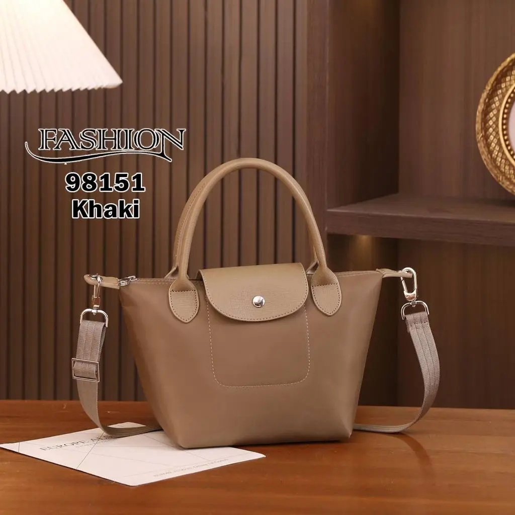 PREMIUM QUALITY SMALL LC NYLON LADIES BAG WITH LONG STRAP Wanita