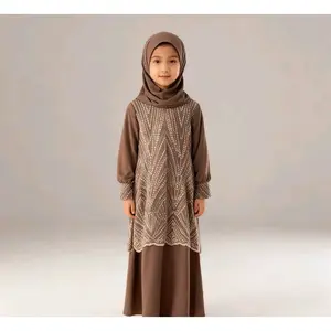 Luna Lace Dress Kids Ceruty Mix Burkat