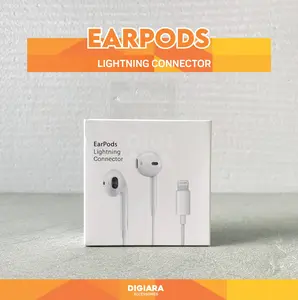 Headset Earpod Handfree Box Bluetooth White Ip X XS XR 11 12 13 14