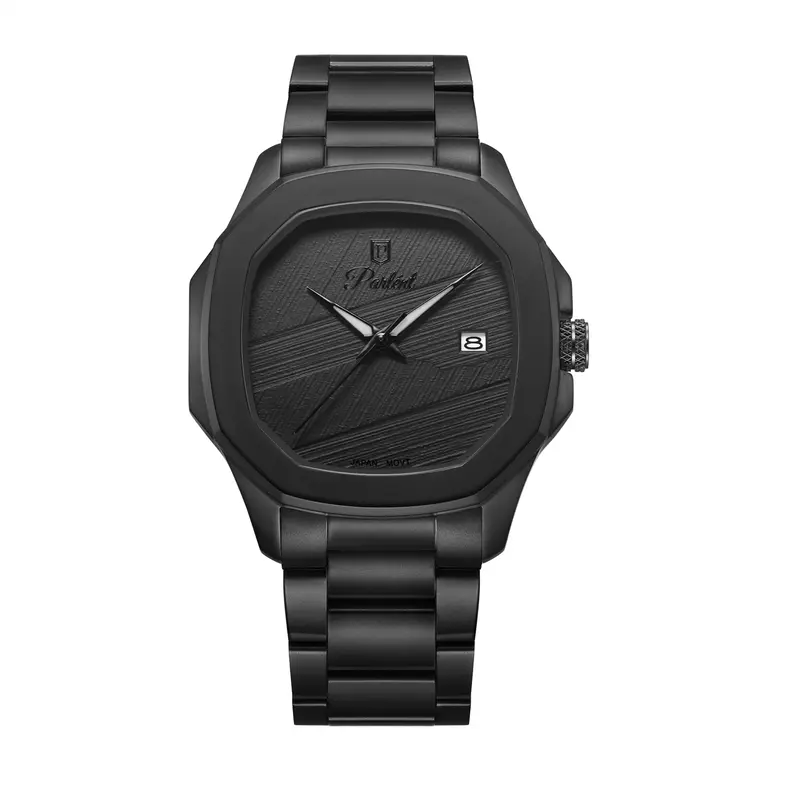 Jam Tangan Pria Parlent Gallant Graphite Steel 0