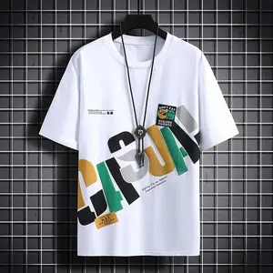 Kaos Tren Cetak Fashion Pria dan Wanita Muda 2025 - Bahan Nyaman - Toko Fashion