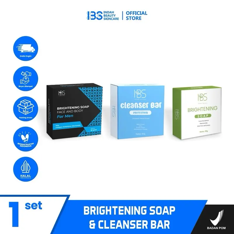 Paket Sabun ( Mix ) sabun Mandi Mencerahkan muka  Kusam Berminyak Kering Berjerawat 2