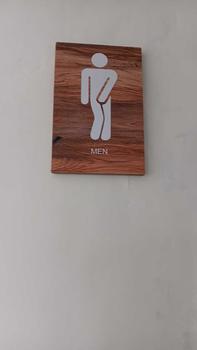 Product Review of SIGN Toilet / Penanda Toilet / Petunjuk Toilet / Hiasan Dinding Akrilik from Y**a M**i 0