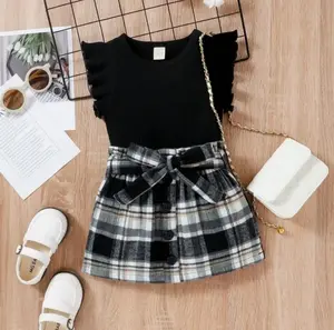 Clarissan Baju Anak Perempuan fashion Rok Fuji Usia 1-5 Tahun Size S-XL baju dres anak