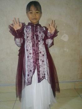 Product Review of KAMARI set rok anak ice blue,burgundy,set gaun anak,set rok anak lebaran..brukat tile dot/polos,kebaya anak,gamis lebaran anak kekinian usia 2-15 tahun Setelan Muslim anak Bunga Outer Baju Jilbab Nyaman Panjang Panjang Dress Kaos from T**S 1
