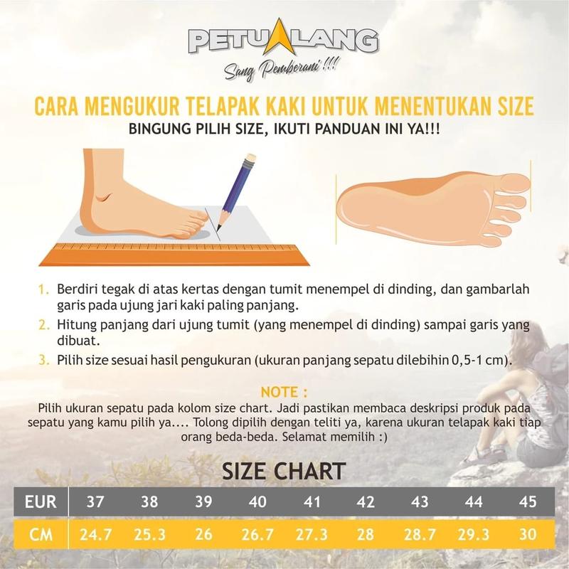 Product Introduction of SENDAL Petualang Bunaken - Sandal Gunung/Hiking Slide Pria Wanita Petualang 0