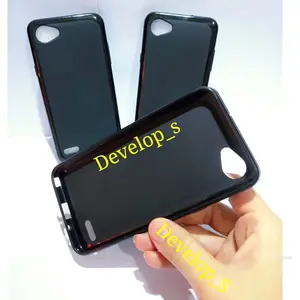 SoftCase Silicon LG Q6/Q6 Plus/Q6 Alpha Tpu Hitam Case Casing Silikon