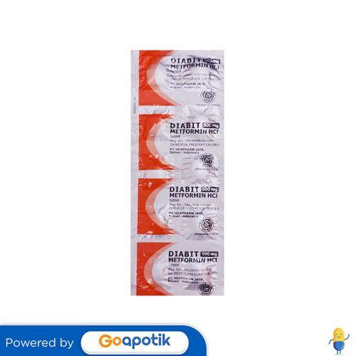 DIABIT 500 MG STRIP 10 TABLET