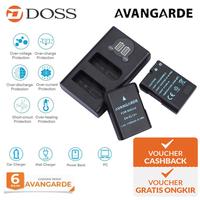 Gambar Avangarde Battery Nikon EN-EL14 / ENEL14 + Dual Charger & Dual USB dari DOSS Camera & Gadget Kota Administrasi Jakarta Pusat 2 Tokopedia