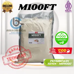 M100FT (1kg) - Pengenyal, Penstabil, Pengering Bakso, Dimsum, Siomay dll | Meningkatkan Kenyal & Padat berbagai olahan daging