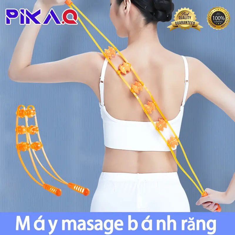 Con Lăn Mát Xa bấm huyệt, Gậy Bóng Cầm Tay Dành Cho Cơn Đau Vai Và Cổ, Giảm Đau Lưng, Máy Kích Thích Kinh Tuyến Trung Quốc