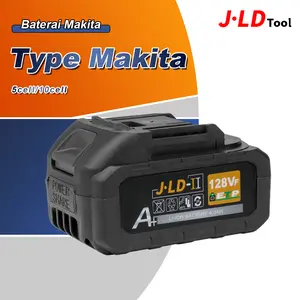 Baterai Makita Kompatibel dengan Impact Wrench, Bor Baterai, dan Grinda Cordless JLD Tools 48VF