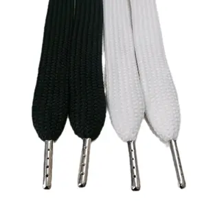 tali sepatu lebar 2cm panjang 120cm bahan polister/ tali sebatu gemuk/tali sepatu 2cm/ tali sepatu jumbo..harga jual per pasang