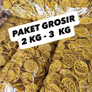 [PAKET HEMAT] 2KG HARGA GRORIS CEMILAN ENAK Snack Keripik Goreng Kering Makanan Kuning Food Warung