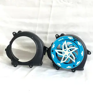 1 SET PNP BEAT/SCOOPY/SPACY KARBU COVER KIPAS SPINER STARBLADE TUTUP KIPAS SPINNER MOTOR STARBLADE