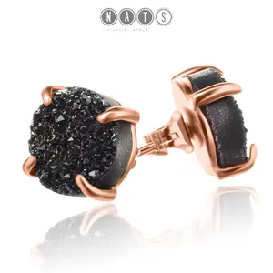 Nats Living -  Anting RG Batu Alam Emas Rose