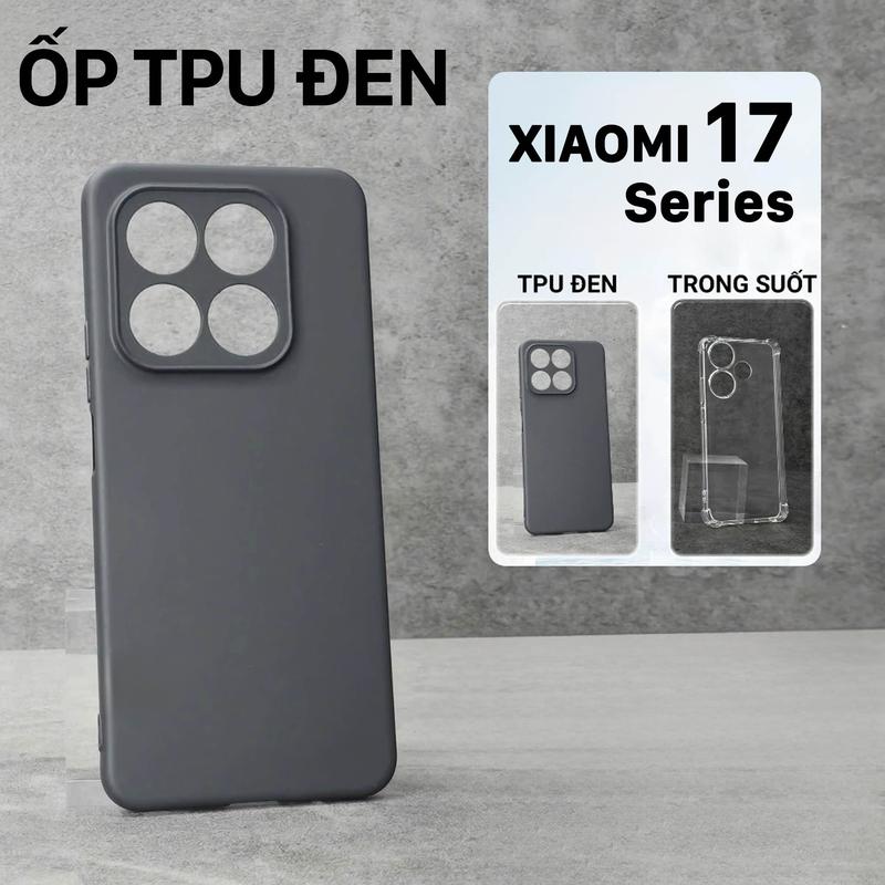 Ốp lưng cho Xiaomi 17, 17T, 17T Pro, 17 Pro, 17 Max, 17 ProMax, 17 Ultra 5G TPU…