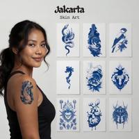 Gambar Jakarta Skin Art Tato Temporer WGZ-231 - WGZ-240 Premium Ketahanan 2 - 3 Minggu - WGZ-231 dari Jakarta Skin Art Kota Administrasi Jakarta Selatan 1 Tokopedia