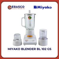 Gambar MIYAKO Blender BL 102 GS Kapasitas 1 Liter Jar Kaca 3 In 1 Daya 250 Watt Bergaransi Resmi dari Ebasco Elektronik Kab. Bandung Barat 1 Tokopedia