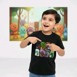 Bing Kaos Anak Lucu Model Kartun Bing Usia 1-12 Tahun Desain Karakter Imut untuk Anak Laki-laki dan Perempuan Combed Cotton