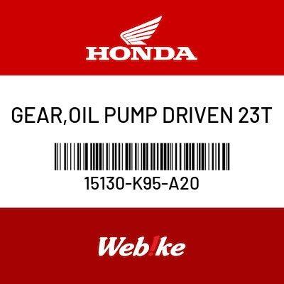 Gambar Gear Oil Pump 23T CRF250R 15130-K95-A20 HONDA Japan dari Webike Indonesia Kota Administrasi Jakarta Selatan Tokopedia