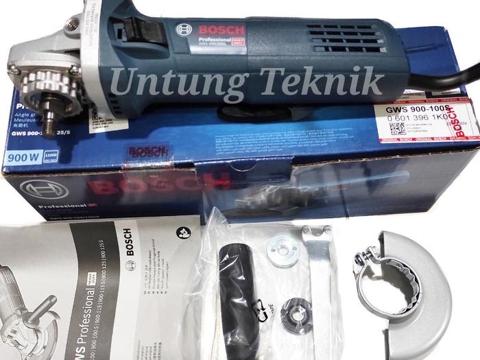 Gambar BOSCH GWS 900-100S Gerinda Tangan 4" Variable Speed - HD Angle Grinder dari Untung Teknik Surabaya Kota Surabaya Tokopedia