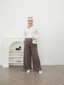 CIPA Kulot casual style - Basic Kulot Celana Panjang Wanita Muslim Nyaman dipakai By Cinesia.id Bawahan - celana trendy