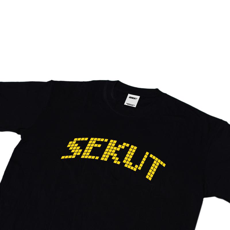 SEKUT WEAR - 8BIT BLACK T-SHIRT 1