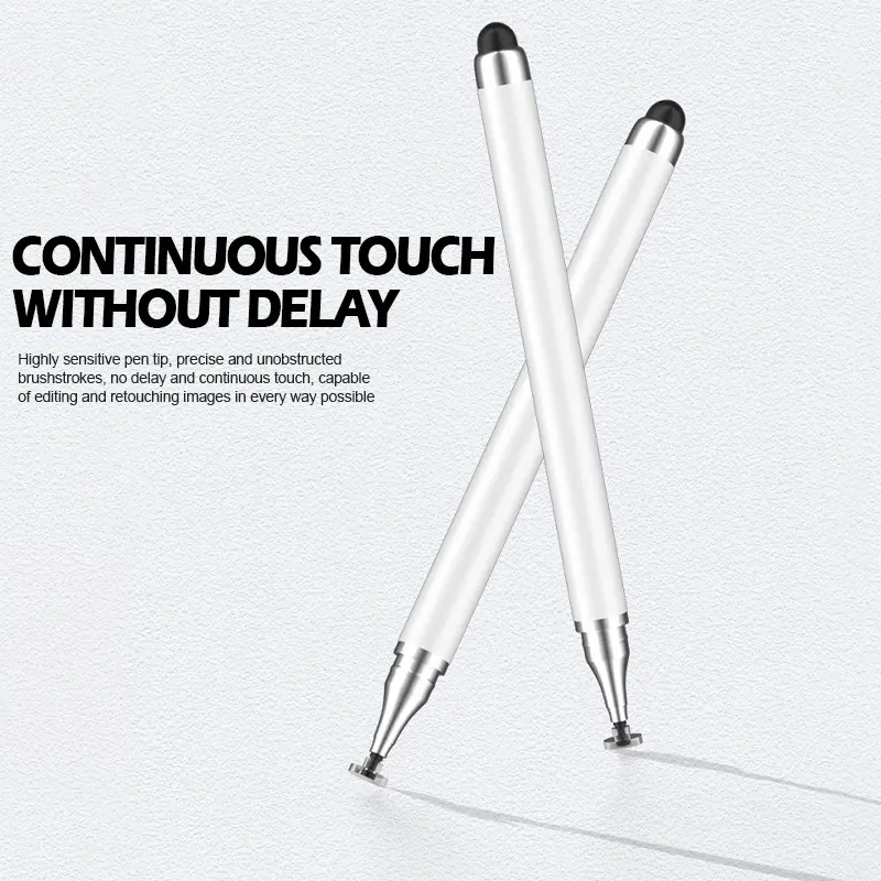 【Captivaty】3-in-1 Rack Pen Cap Touch Screen Pen Suction Cup Touch Screen Pen Phone Tablet Handwriting Pen 3