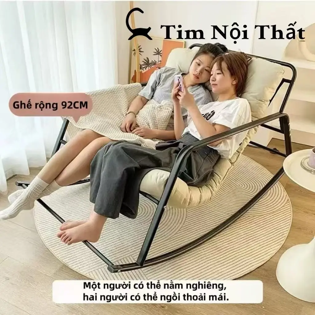 Ghế Đẩu Bập Bênh Thư Giãn, Có Thể Điều Chỉnh Kích Thước, Hai Lớp, Ghế Xoay, Ghế Đọc Sách, Ghế Phòng Ngủ, Ghế Thư Giãn, Ghế Bập Bênh Đôi, Ghế Mang Thai, Thoải Mái Và Lãng Mạn