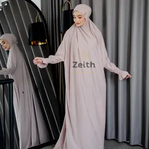 ZEITH - (NEW LAUNCHING) - MUKENA - PERANGKAT SHOLAT - HIJAB PRAYER JAQUARD BAHAN DITENUN - TANPA SAMBUNGAN TENGAH EXCLUSIVE Muslim Dewasa Motif Lembut Panjang