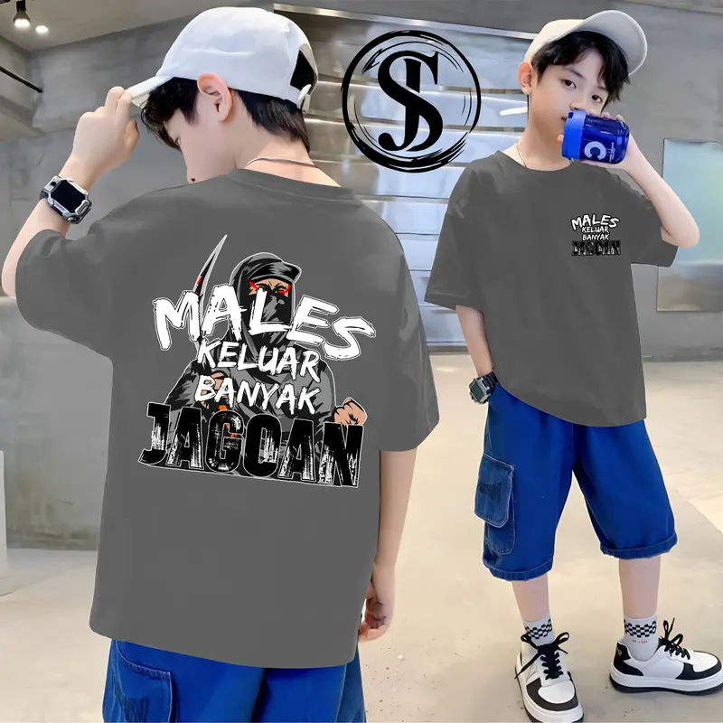 BAJU ANAK LAKI LAKI SIZE M,L,XL,XXL ATASAN ANAK PAKAIAN ANAK DISTRO KAOS ANAK PREMIUM BAJU ANAK ANAK TERLARIS ATASAN ANAK USIA 3-15 TAHUN MAL*S K*LUAR BANYAK JAG*AN STORE JUNIOR 1