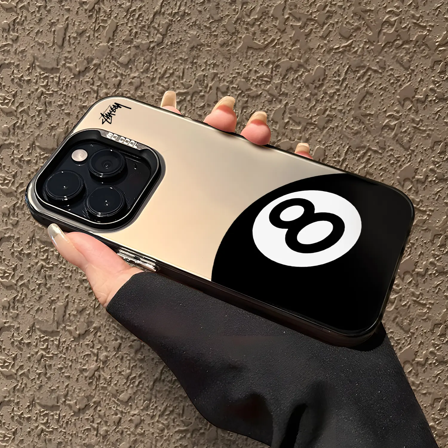 8 Ball Case Stus naughty phone case cover device protector casing chassis bumper anti falling For iPhone 11 Casing iPhone 15 Pro max 14 Promax 13 mini 12 11 XS XR XSMAX 7 7 Plus SE2020 8 8 Plus