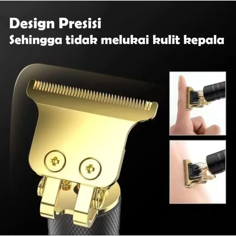 ALAT PEMOTONG RAMBUT ELEKTRIK ALAT MESIN  CUKUR  RAMBUT KUMIS JENGGOT MOTIF NAGA 6