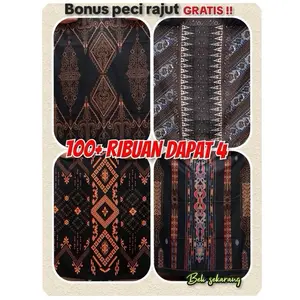 Paket Usaha 4 pcs 100 ribuan SARUNG Batik Pria Dewasa Santri Pekalongan Kain Katun Mikro Premium Printing Nyaman Muslim Motif Gus Iqdam Sarung Santri Motif Tembus Serat Kain