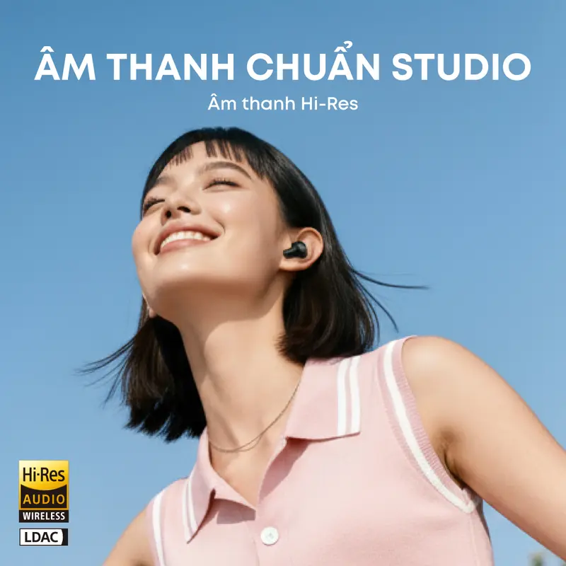 [KOC] Tai nghe bluetooth không dây chống ồn Soundcore R60i NC chống ồn ANC | 6 Mic đàm thoại AI| Dịch thuật| 50 giờ phát nhạc- Tai nghe không dây- Tai nghe bluetooth pin trâu- Bảo hành 18 tháng- Hàng chính hãng | BigBuy360 - bigbuy360.vn
