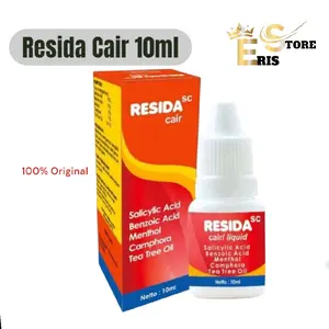 Resida Cair 10ml - Atasi Jamur Kulit, Panu, Kadas, Kurap, Kutu Air Dan Gatal Gatal