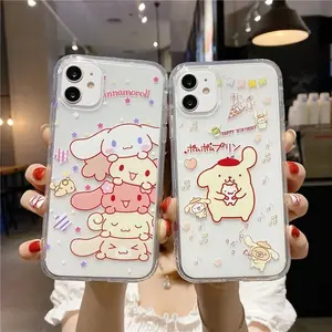 Kompatibel dengan iPhone Anjing kecil yang menggemaskan Kasus ponsel 11 12 13 14 15 16 17 pasangan Kasus ponsel iPhone 11 PRO MAX 12 PRO MAX 13 PRO MAX 14 14PLUS 14PRO MAX 15 15PLUS 15PRO MAX 16PRO MAX X XSMAX XR 7 8P