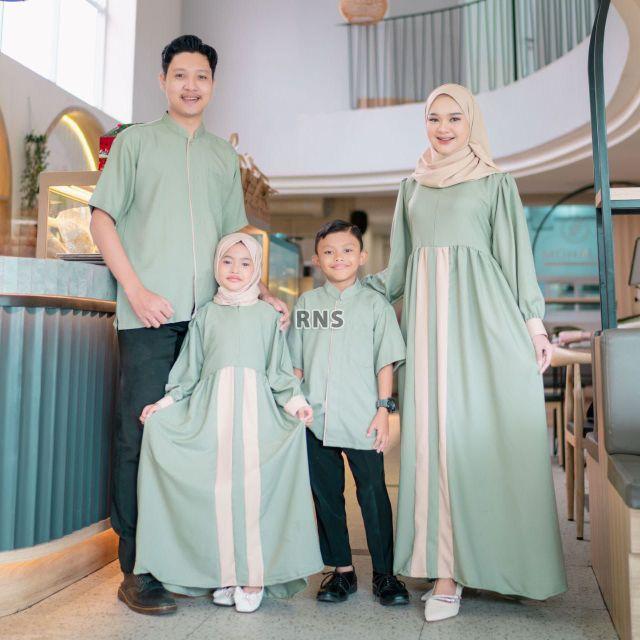 Product Introduction of Baju Seragam Set Couple Sarimbit Keluarga Shakilla Premi.. Grade A Family Set Pasangan Keluarga, Couple Sarimbit Muslim Pernikahan Suami Istri dan Anak Kombinasi Model TIVANA SHAKILA RAYA SERIES Kekinian Terbaru dan Terlaris Di Baju Lebaran 2025 52