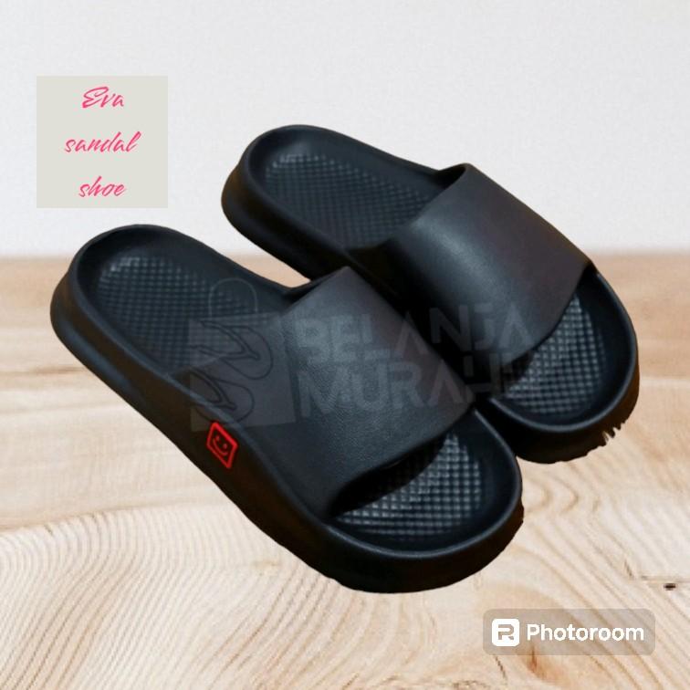 Product Introduction of Eva sandal pria / wanita slip on size 36-44 full karet / eva sendal unisex Hitam Pink Putih 10