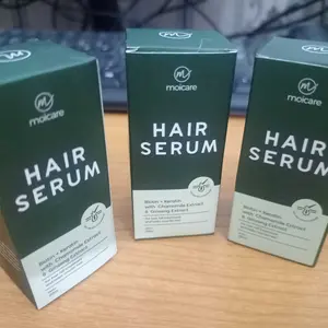 Moicare Hair Serum - Anti Hair Fall Treatment With Biotin Keratin Ginseng Chammomile Extract Mengatasi Rambut Kering & Rontok Mengkilaukan Menyuburkan Menghaluskan Rambut Perawatan Haircare