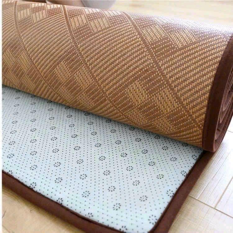 Nệm Chiếu Điều Hòa 2 Trong 1 Gập Gọn Thoáng Mát Chất Liệu Sợi Mây Tự Nhiên Giữ Mát Mùa Hè Ấm Mùa Đông Dễ Vệ Sinh Giường Đệm Trang Nhã Cải Thiện Đau Lưng