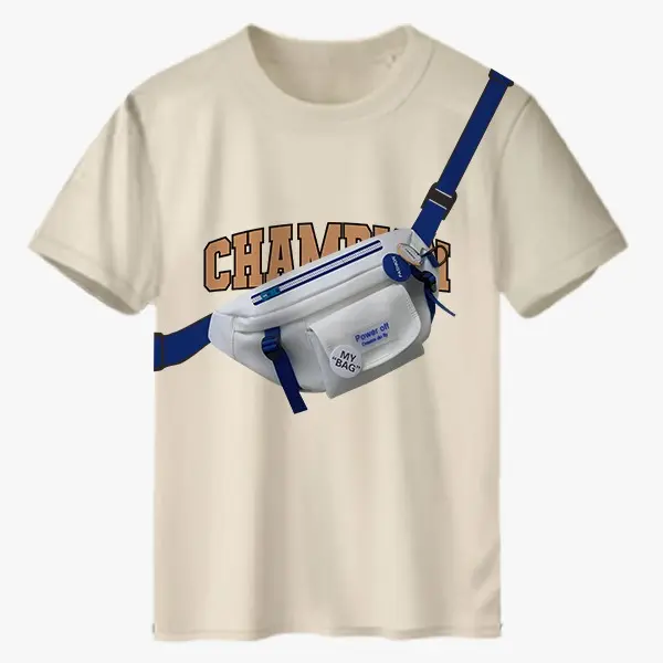 Kaos Kantong Waistbag 3D Couple Keluarga Ayah Ibu Anak Combad 30s 1