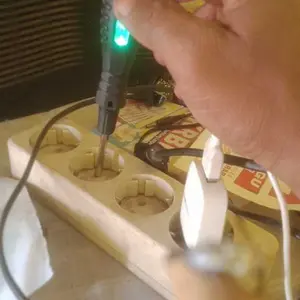 Obeng Tespen bolak balik Doul Leed Obeng Serbaguna alat Deteksi cek