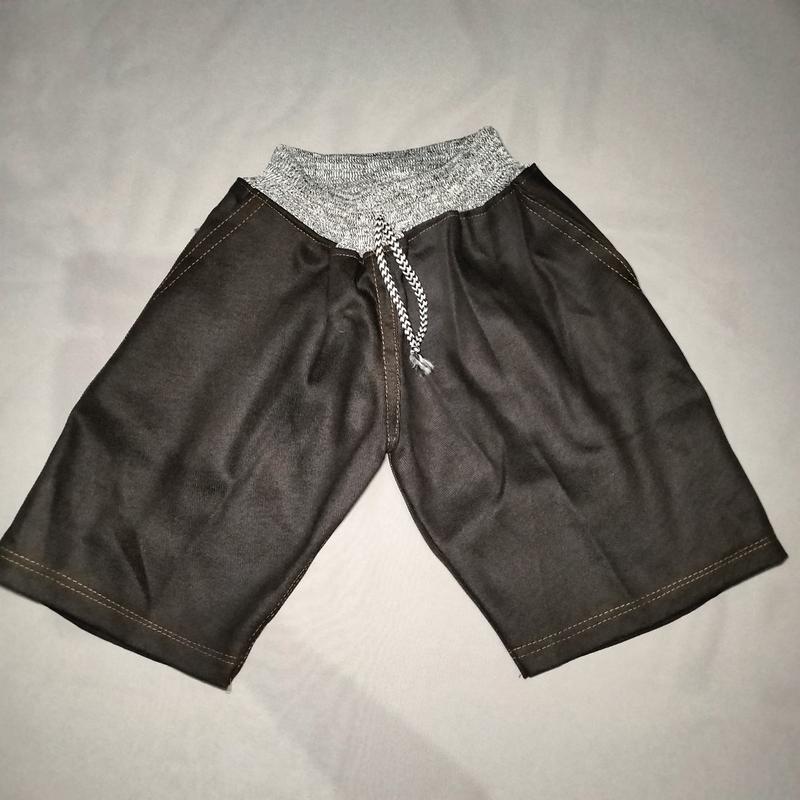 CELANA PENDEK ANAK BAHAN LEVIS JEANS RIP PINGGANG KARET//CELANA PENDEK ANAK 2